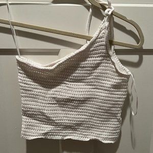 Shoe Fly One shoulder top